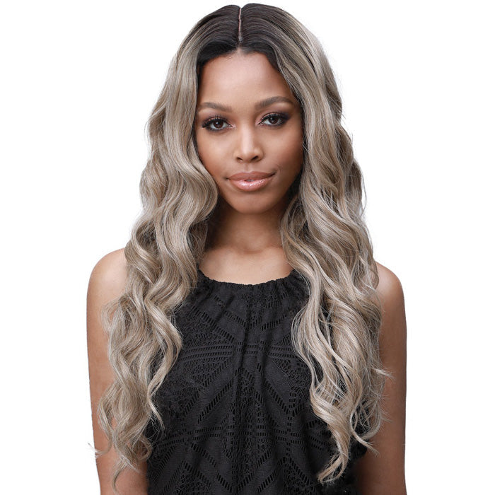 Bobbi Boss Human Hair Blend Extreme Part Lace Front Wig - MBLF230 SANA Alexwigs