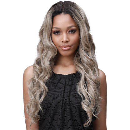 Bobbi Boss Human Hair Blend Extreme Part Lace Front Wig - MBLF230 SANA Alexwigs