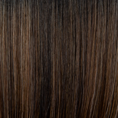 16" Flip Pony & Bangs by Kim Kimble | Ponytail with Bangs | Heat Friendly Synthetic Alexwigs