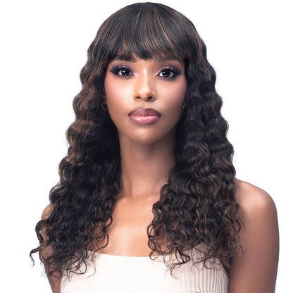 Bobbi Boss 100% Unprocessed Human Hair Full Wig  - MH1340 DEBORAH