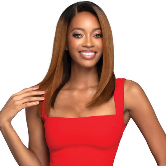 Bobbi Boss Glueless 100% Human Hair 4x5 HD Lace Front Wig - MHLF315 4x5 STRAIGHT 18" Alexwigs