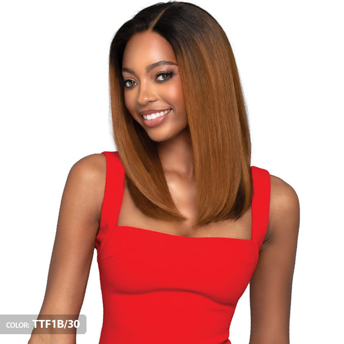 Bobbi Boss Glueless 100% Human Hair 4x5 HD Lace Front Wig - MHLF315 4x5 STRAIGHT 18" Alexwigs