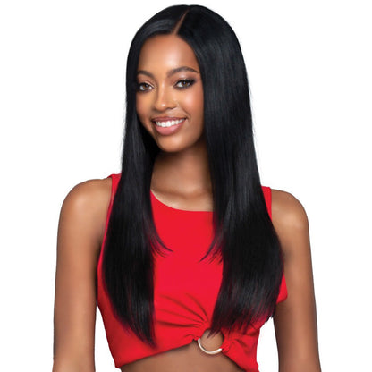 Bobbi Boss Glueless 100% Human Hair 4x5 HD Lace Front Wig - MHLF317 4x5 STRAIGHT 24" Alexwigs