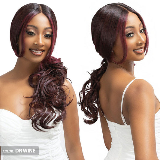 Janet Collection Melt Glueless 100% Human Hair Blend HD 360 Lace 13x6 Front Wig - LYRA Alexwigs