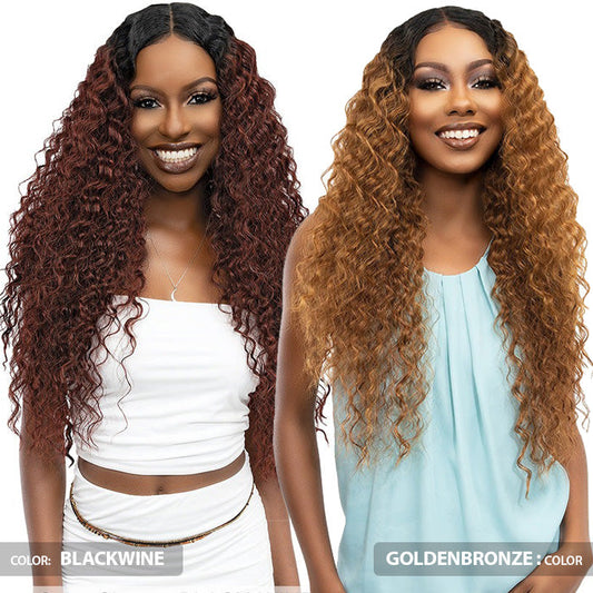 Janet Collection Melt Extended Swiss Part Lace Wig- ADDY Alexwigs