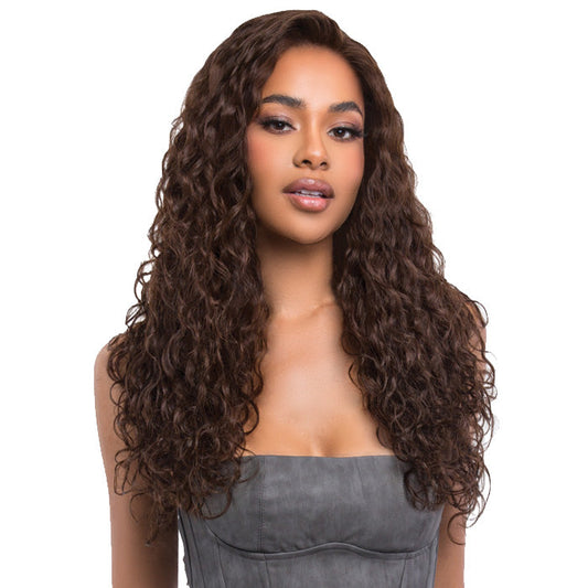 Bobbi Boss Indiremi 100% Remy Human Hair 13x4 Lace Front Wig - MHRLF015 MALAYSIAN WAVE 24" Alexwigs