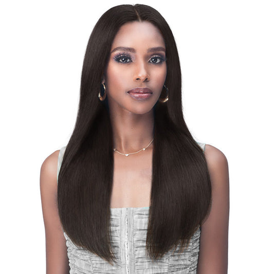 Indiremi 100% Virgin Remy Human Hair 13x4 Deep Lace Front Wig - MHRLF018 PERM YAKY 24" - By Bobbi Boss Alexwigs