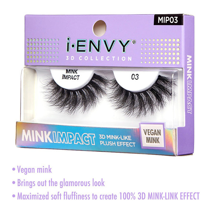 iENVY By Kiss 3D Collection Mink-Like Lashes - MINK IMPACT Alexwigs