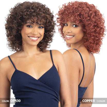 Model Model Clair Human Hair Blend Full Wig - BB-011 Alexwigs