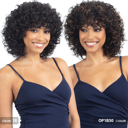 Model Model Clair Human Hair Blend Full Wig - BB-011 Alexwigs