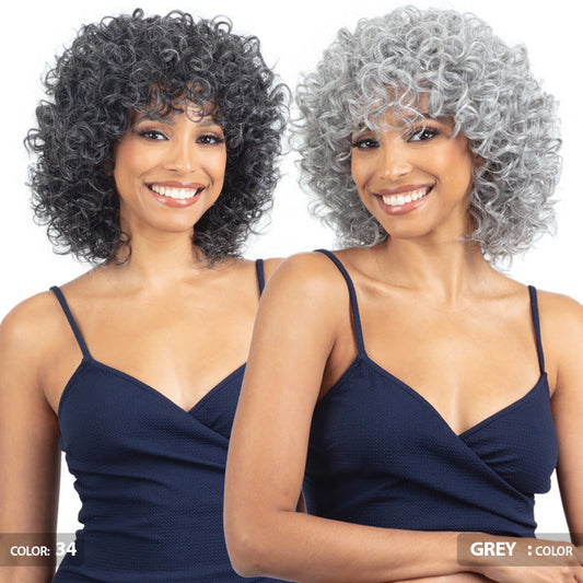 Model Model Clair Human Hair Blend Full Wig - BB-011 Alexwigs