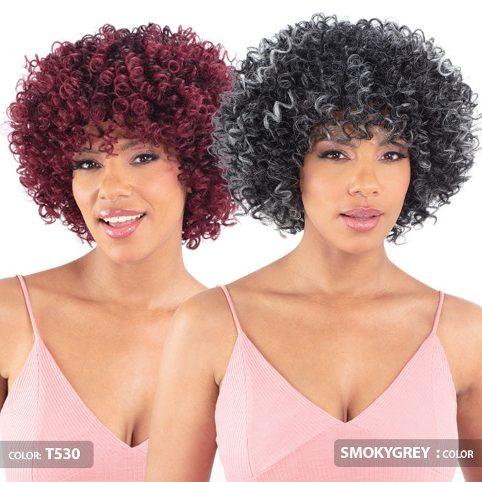 Model Model Miss Divine Human Hair Blend Full Wig - MONIQUE Alexwigs