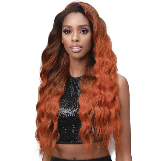 Bobbi Boss Miss Origin Human Hair Blend Fullcap Wig MOGFC005 BEACH WAVE Alexwigs