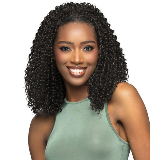Bobbi Boss Miss Origin Human Hair Blend Full Cap Wig - MOGFC030 - WATER WAVE 18 Alexwigs