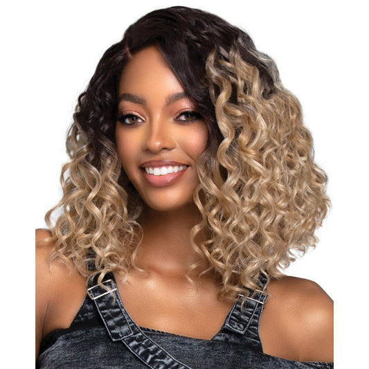Bobbi Boss Miss Origin SuperX Glueless 13x6 HD Lace Frontal Wig - MOGL313 SUTTON - Human Hair Blend Alexwigs