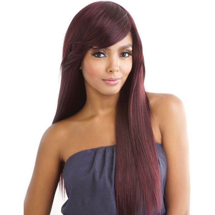 Mane Concept Mega Brazilian Human Hair StyleMix Weave - MEGA SILK BRAZILIAN 3 Pcs + PART CLOSURE (14-22") Alexwigs