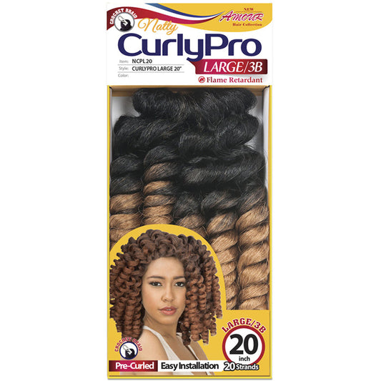 Amour Natty Crochet Braid - NCPL20 - CURLY PRO LARGE 20"