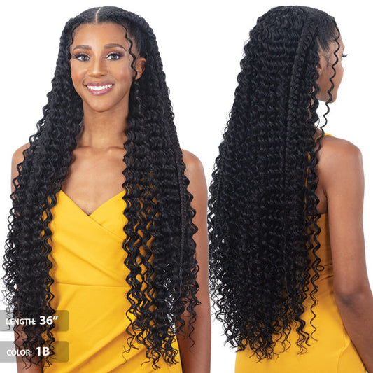 Shake-N-Go Organique Master Mix Weave - OCEAN DEEP WAVE 24"/30"/36" Alexwigs