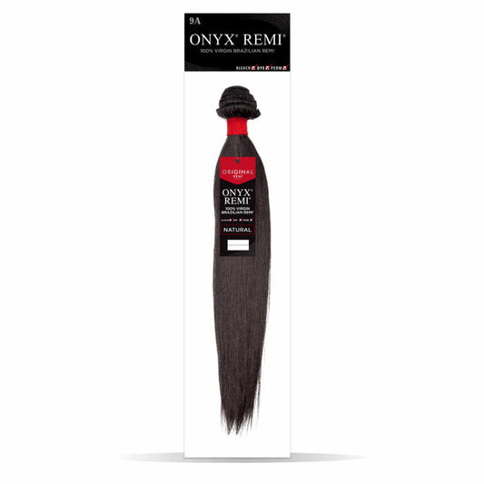 Onyx 9A 100% Brazilian Virgin Remi Human Hair Weave Bundle - STRAIGHT 10"-26" Alexwigs