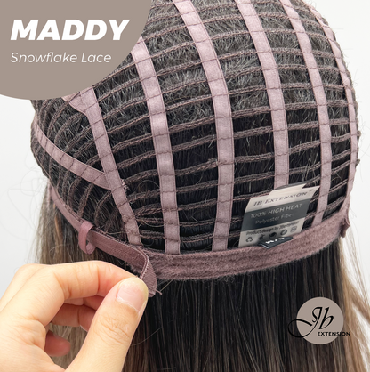 [PRE-ORDER] JBEXTENSION 18 Inches Pine Cones Pre-Cut Snowflake Lace Frontlace Glueless Wig MADDY SNOWFLAKE【PERMATEASE】【BENDY EAR TABS】 Alexwigs