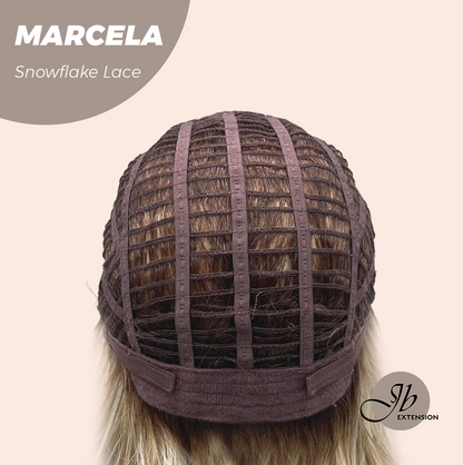 [PRE-ORDER] JBEXTENSION 15 Inches Blonde Pre-Cut Side Part Snowflake Lace Frontlace Glueless Wig MARCELA【BENDY EAR TABS】 Alexwigs