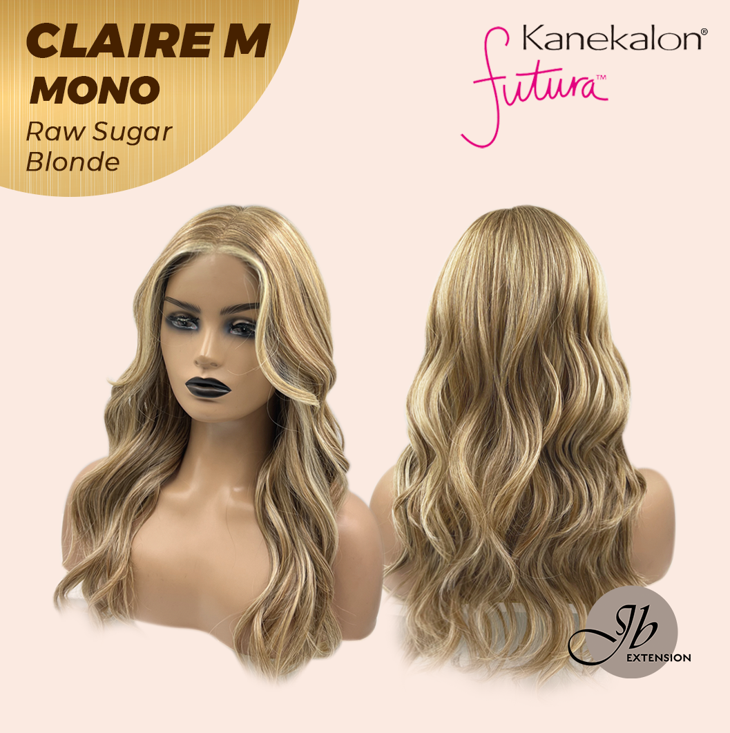[PRE-ORDER] JBEXTENSION CLAIRE MONO RAW SUGAR BLONDE Partial Monofilament Wig 22 Inches Raw Sugar Blonde Partial Mono Lace Glueless Wig CLAIRE MONO RAW SUGAR BLONDE【BENDY EAR TABS】 Alexwigs