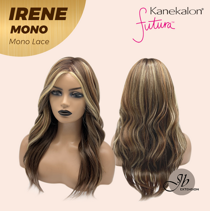 [PRE-ORDER] JBEXTENSION IRENE MONO Monofilament Handmade Wig 6X5 Full Monofilament Hand Tied Top Wig 19 Inches Hazelnut Curly Mono Lace Wig With Anti-slip Silicone Strips Glueless Wig IRENE MONO【BENDY EAR TABS】 Alexwigs