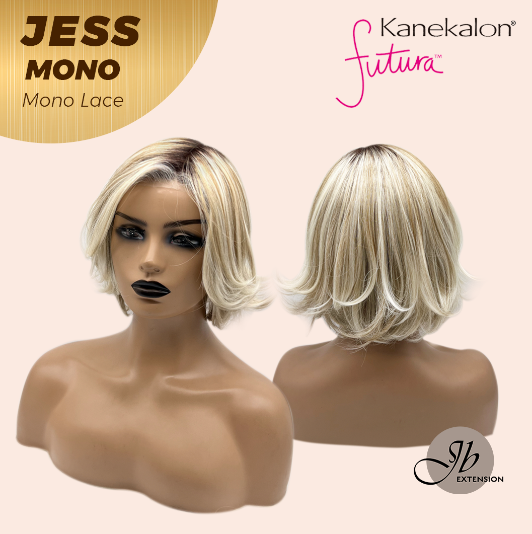 [PRE-ORDER] JBEXTENSION JESS MONO Monofilament Handmade Wig 6X5 Full Monofilament Hand Tied Top Wig 10 Inches Blonde Mono Lace Wig With Anti-slip Silicone Strips Glueless Wig JESS MONO【BENDY EAR TABS】 Alexwigs