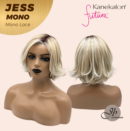 [PRE-ORDER] JBEXTENSION JESS MONO Monofilament Handmade Wig 6X5 Full Monofilament Hand Tied Top Wig 10 Inches Blonde Mono Lace Wig With Anti-slip Silicone Strips Glueless Wig JESS MONO【BENDY EAR TABS】 Alexwigs