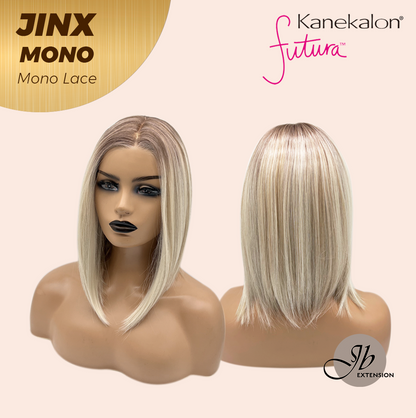 [PRE-ORDER] JBEXTENSION JINX MONO Monofilament Handmade Wig 6X5 Full Monofilament Hand Tied Top Wig 12 Inches Blonde Mono Lace Wig With Anti-slip Silicone Strips Glueless Wig JINX MONO【BENDY EAR TABS】 Alexwigs