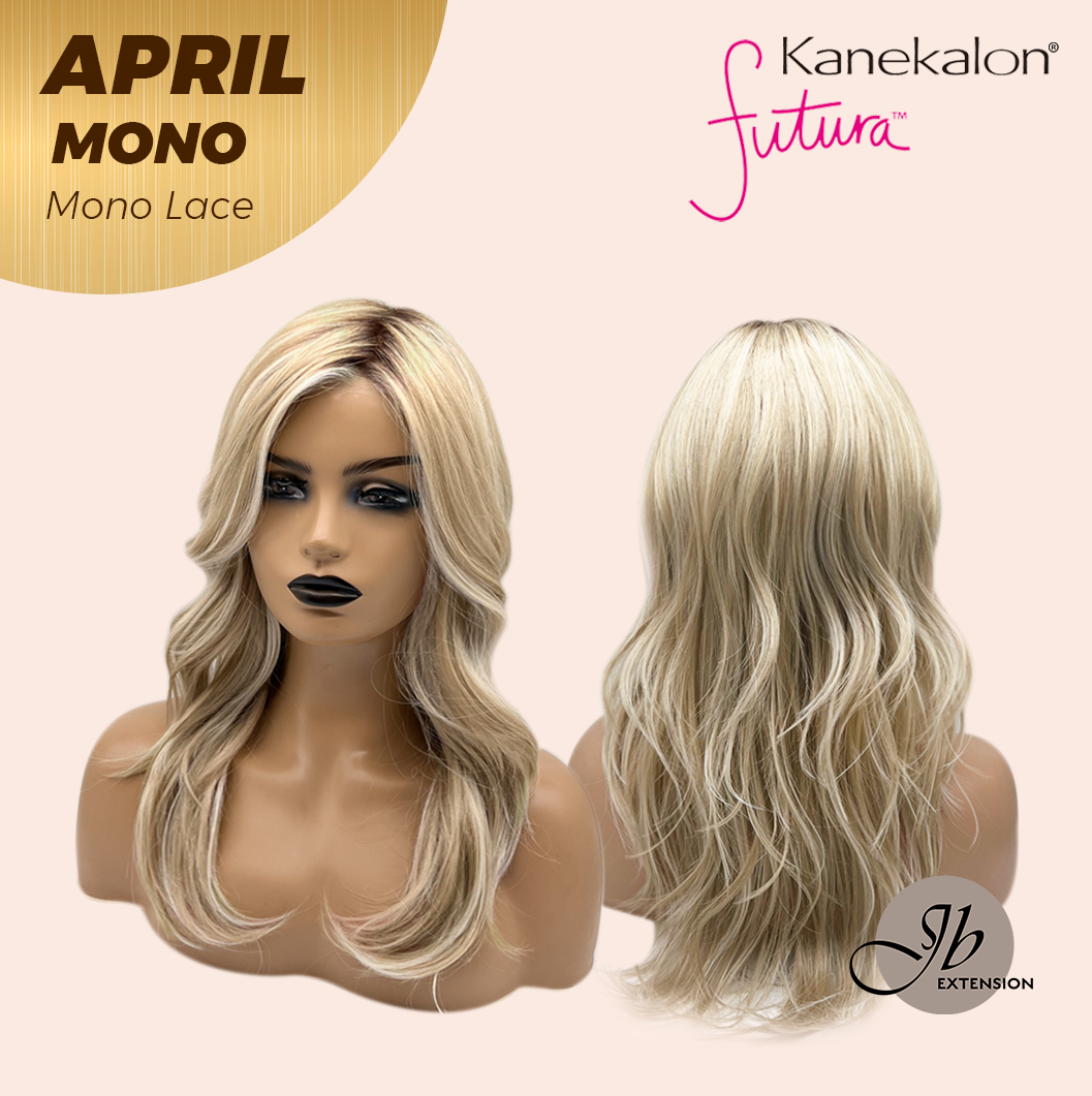 [PRE-ORDER] JBEXTENSION APRIL MONO Monofilament Handmade Wig 6X5 Full Monofilament Hand Tied Top Wig 18 Inches Mix Blonde Mono Lace Wig With Anti-slip Silicone Strips Glueless Wig APRIL MONO MIX BLONDE【BENDY EAR TABS】 Alexwigs