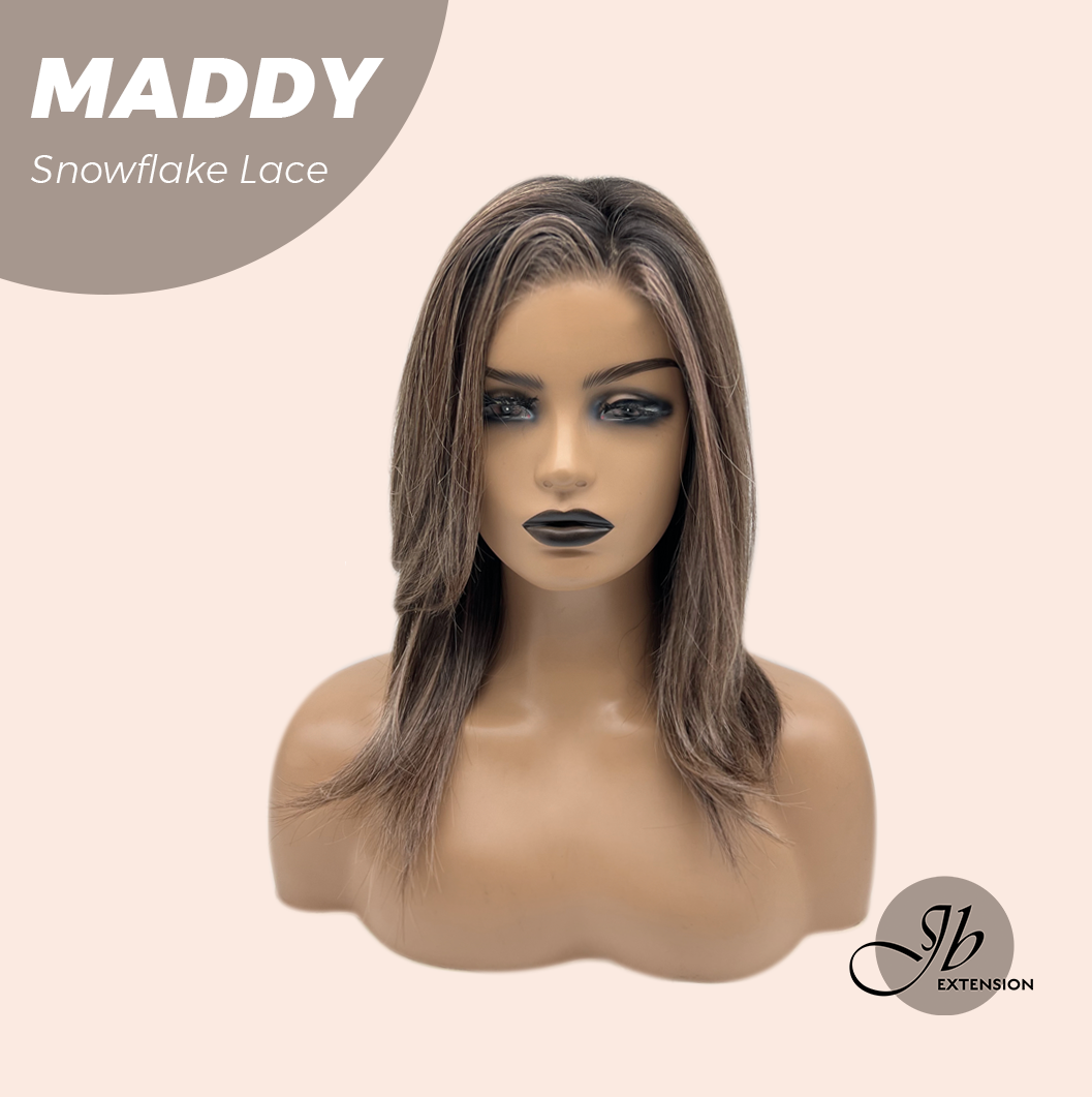 [PRE-ORDER] JBEXTENSION 18 Inches Pine Cones Pre-Cut Snowflake Lace Frontlace Glueless Wig MADDY SNOWFLAKE【PERMATEASE】【BENDY EAR TABS】 Alexwigs