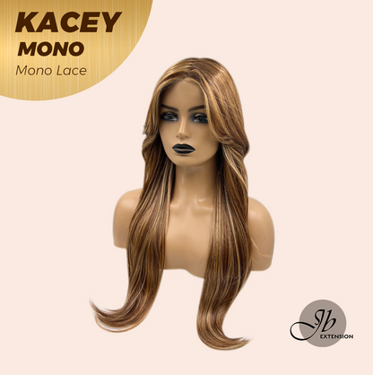 [PRE-ORDER] JBEXTENSION KACEY MONO Monofilament Handmade Wig 6X5 Full Monofilament Hand Tied Top Wig 27 Inches Copper Mono Lace Wig With Anti-slip Silicone Strips Glueless Wig KACEY MONO【BENDY EAR TABS】 Alexwigs