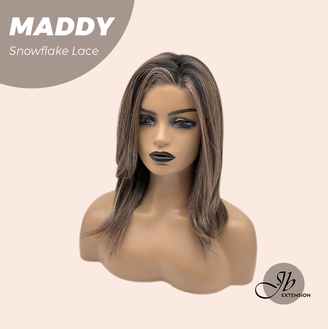 [PRE-ORDER] JBEXTENSION 18 Inches Pine Cones Pre-Cut Snowflake Lace Frontlace Glueless Wig MADDY SNOWFLAKE【PERMATEASE】【BENDY EAR TABS】 Alexwigs