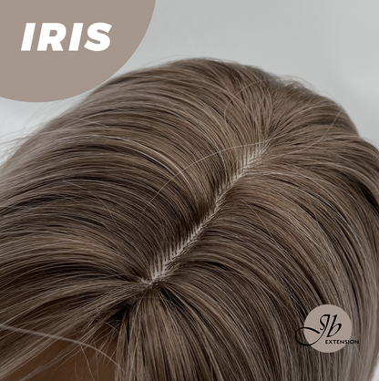 JBEXTENSION 22 Inches Curly Pinkish Blonde Highlight Wig IRIS Alexwigs