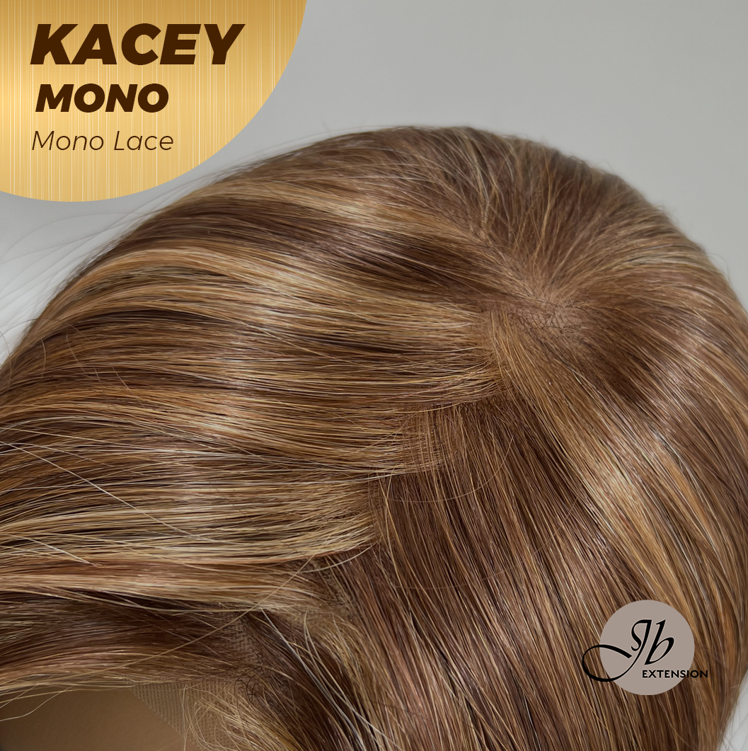 [PRE-ORDER] HOT OF SEASON - KACEY MONO Monofilament Handmade Wig 6X5 Full Monofilament Hand Tied Top Wig 27 Inches Copper Mono Lace Wig With Anti-slip Silicone Strips Glueless Wig KACEY MONO【BENDY EAR TABS】 Alexwigs