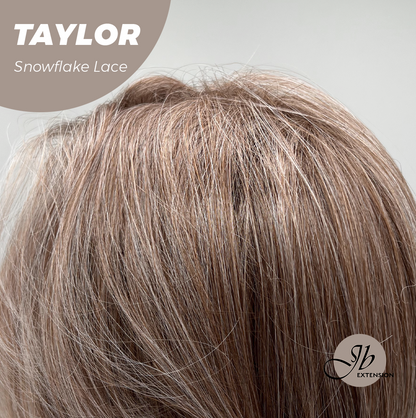 [PRE-ORDER] JBEXTENSION 18 Inches Apricot Pre-Cut Snowflake Lace Frontlace Glueless Wig TAYLOR【PERMATEASE】【BENDY EAR TABS】 Alexwigs