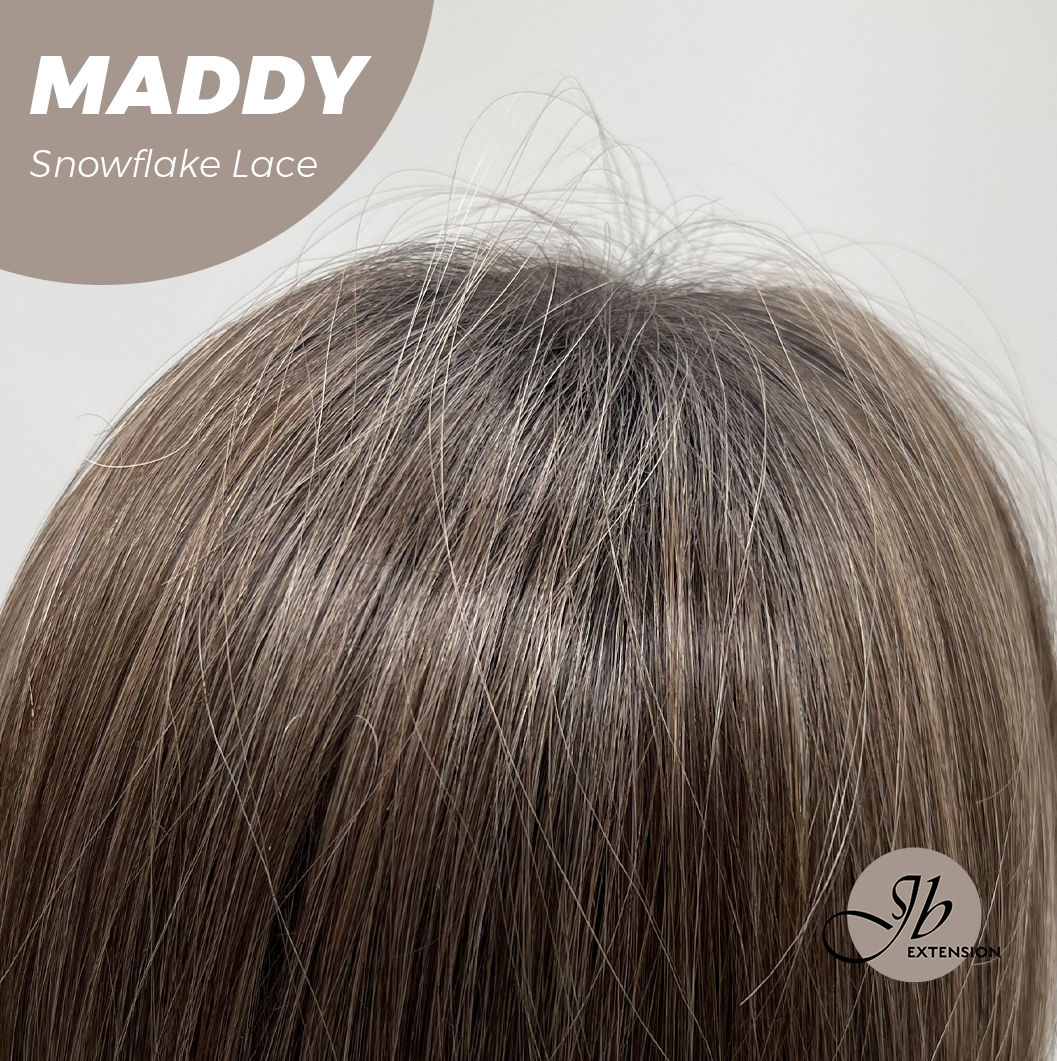 [PRE-ORDER] JBEXTENSION 18 Inches Pine Cones Pre-Cut Snowflake Lace Frontlace Glueless Wig MADDY SNOWFLAKE【PERMATEASE】【BENDY EAR TABS】 Alexwigs