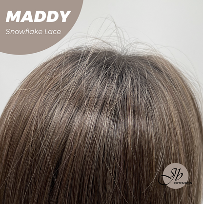 [PRE-ORDER] JBEXTENSION 18 Inches Pine Cones Pre-Cut Snowflake Lace Frontlace Glueless Wig MADDY SNOWFLAKE【PERMATEASE】【BENDY EAR TABS】 Alexwigs