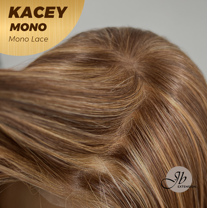 [PRE-ORDER] HOT OF SEASON - KACEY MONO Monofilament Handmade Wig 6X5 Full Monofilament Hand Tied Top Wig 27 Inches Copper Mono Lace Wig With Anti-slip Silicone Strips Glueless Wig KACEY MONO【BENDY EAR TABS】 Alexwigs