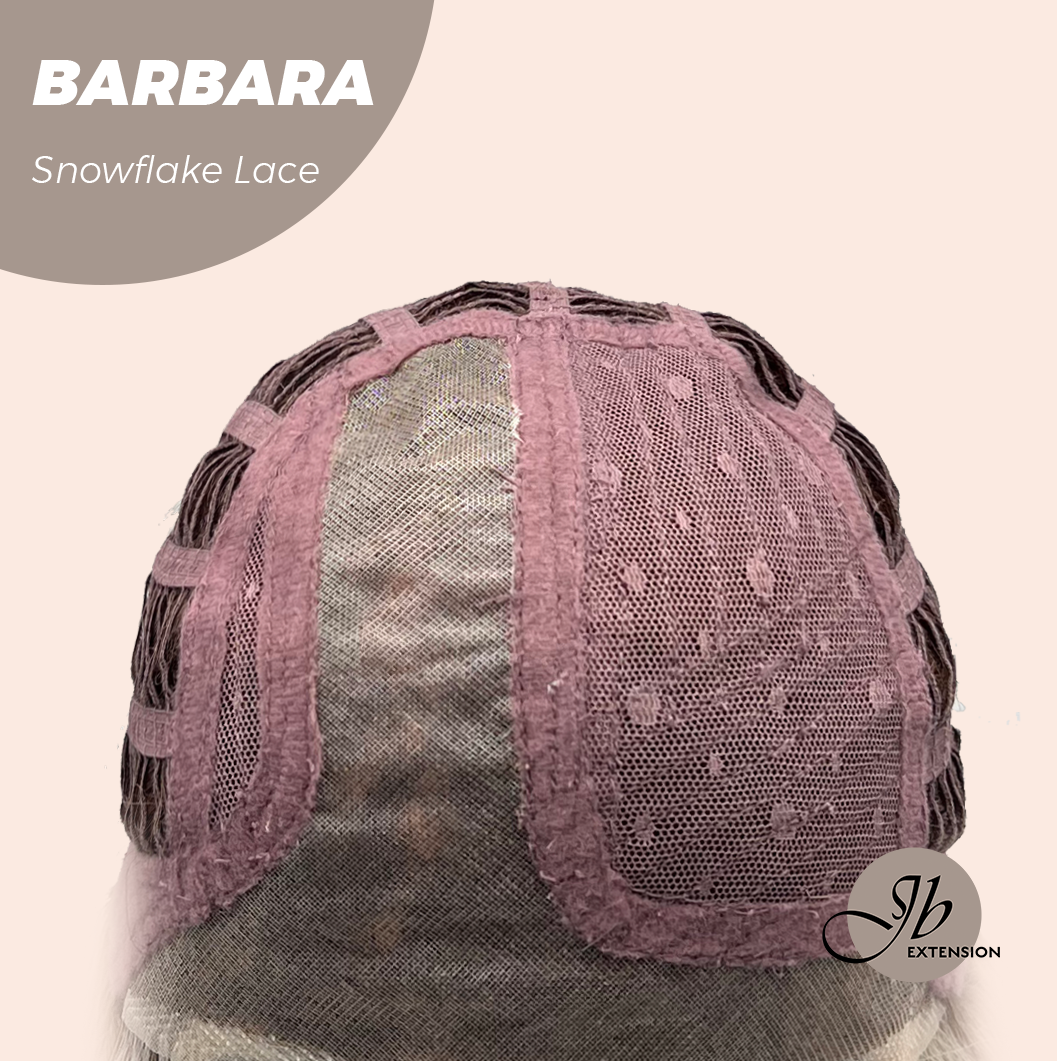 [PRE-ORDER] JBEXTENSION 12 Inches Blonde Curly Pre-Cut Side Part Snowflake Lace Frontlace Glueless Wig BARBARA【BENDY EAR TABS】 Alexwigs