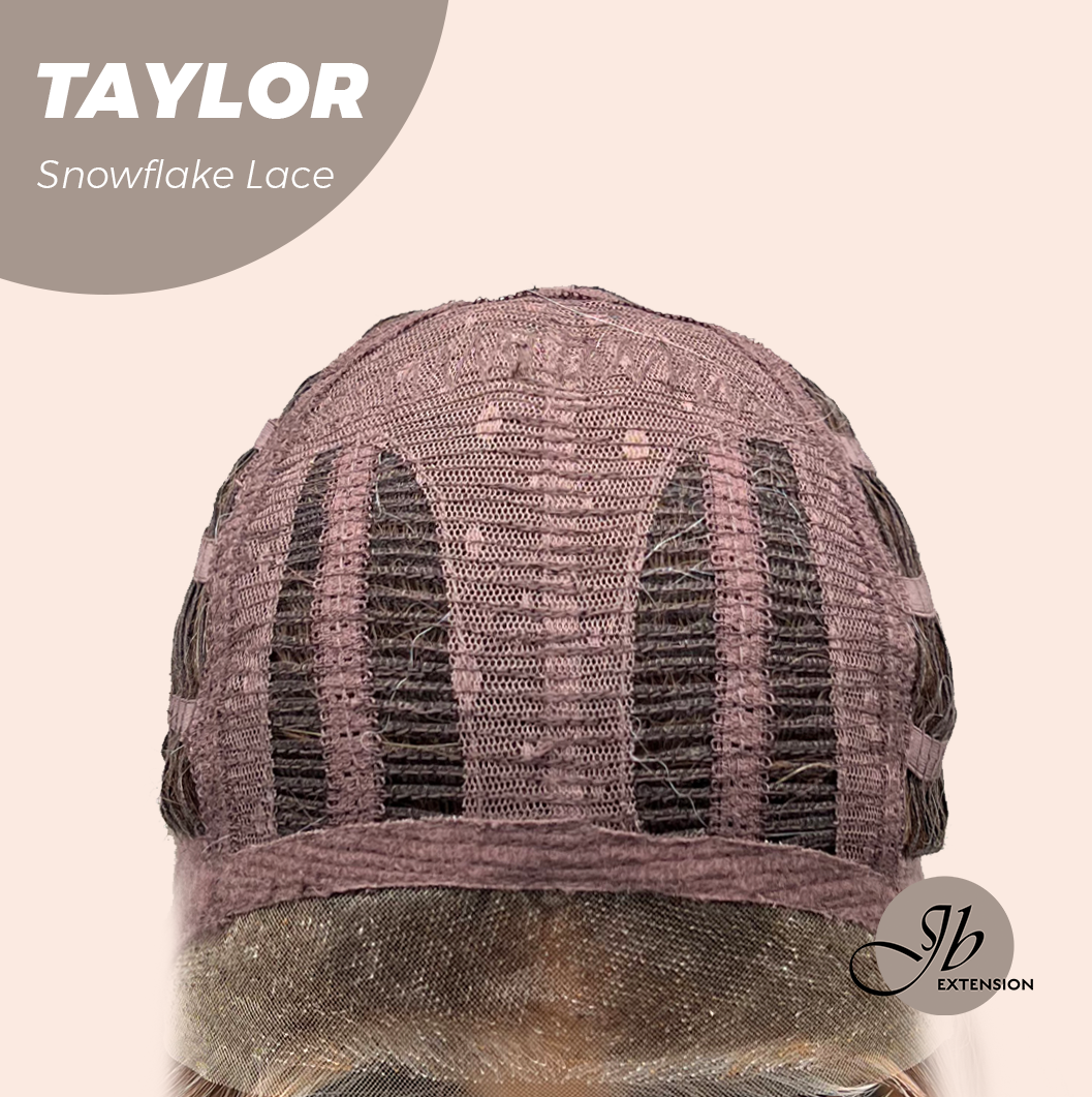 [PRE-ORDER] JBEXTENSION 18 Inches Apricot Pre-Cut Snowflake Lace Frontlace Glueless Wig TAYLOR【PERMATEASE】【BENDY EAR TABS】 Alexwigs