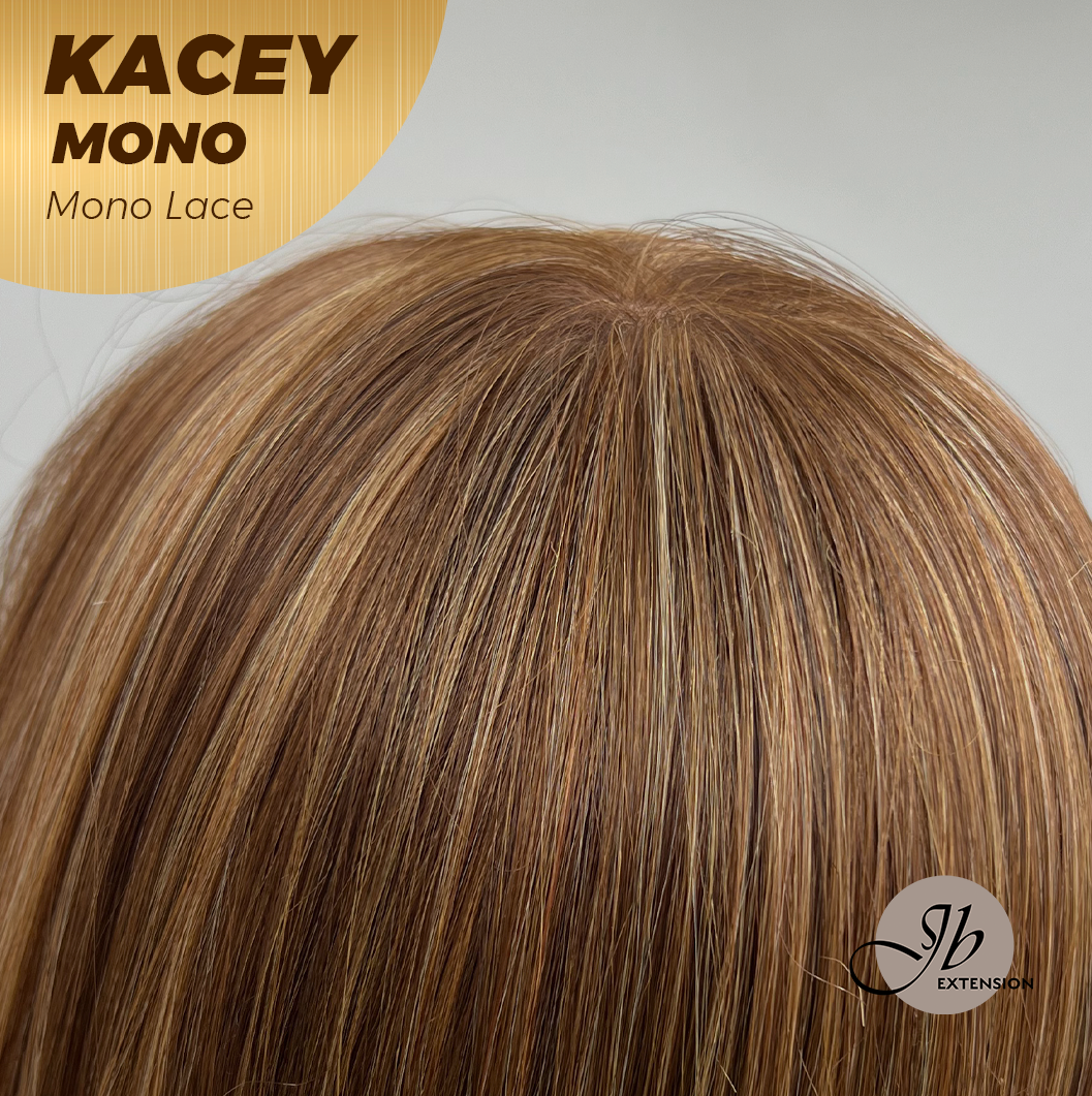 [PRE-ORDER] JBEXTENSION KACEY MONO Monofilament Handmade Wig 6X5 Full Monofilament Hand Tied Top Wig 27 Inches Copper Mono Lace Wig With Anti-slip Silicone Strips Glueless Wig KACEY MONO【BENDY EAR TABS】 Alexwigs