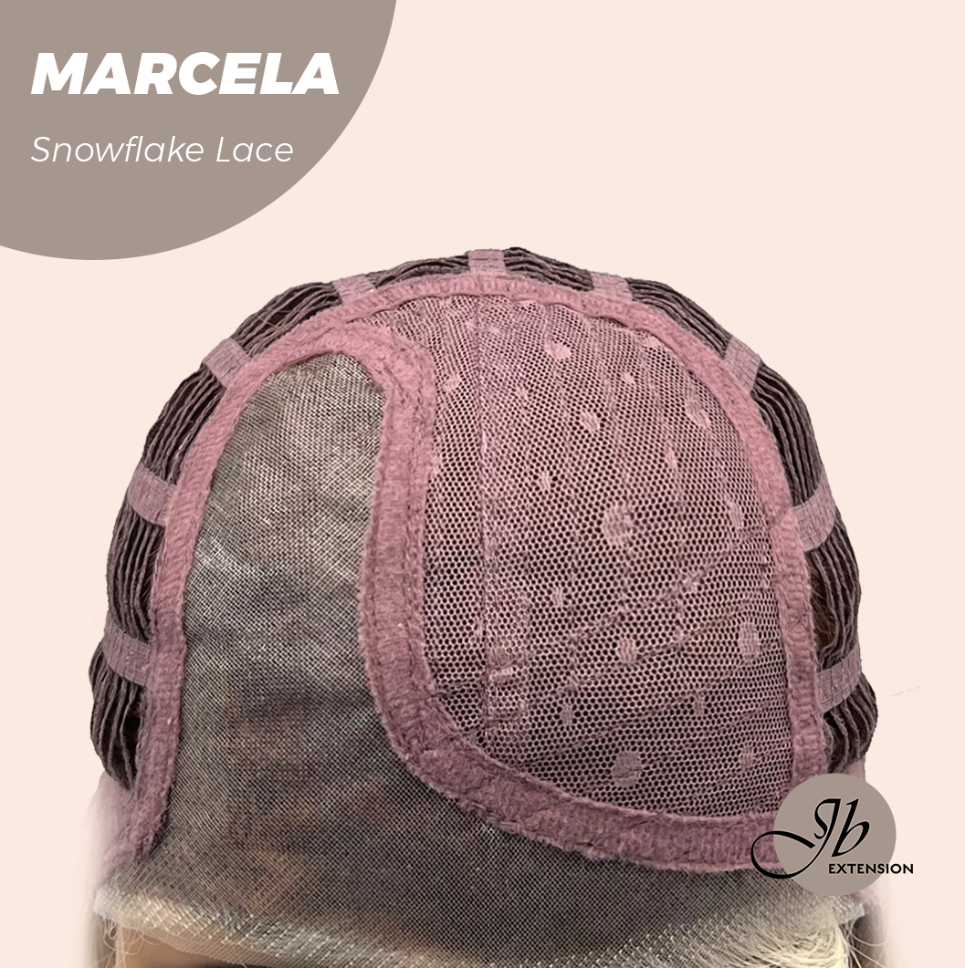 [PRE-ORDER] JBEXTENSION 15 Inches Blonde Pre-Cut Side Part Snowflake Lace Frontlace Glueless Wig MARCELA【BENDY EAR TABS】 Alexwigs