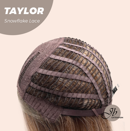 [PRE-ORDER] JBEXTENSION 18 Inches Apricot Pre-Cut Snowflake Lace Frontlace Glueless Wig TAYLOR【PERMATEASE】【BENDY EAR TABS】 Alexwigs