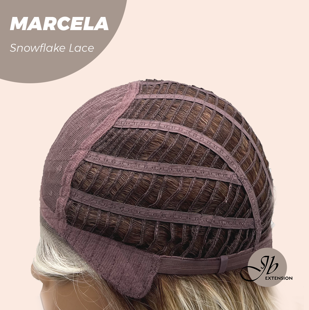 [PRE-ORDER] JBEXTENSION 15 Inches Blonde Pre-Cut Side Part Snowflake Lace Frontlace Glueless Wig MARCELA【BENDY EAR TABS】 Alexwigs