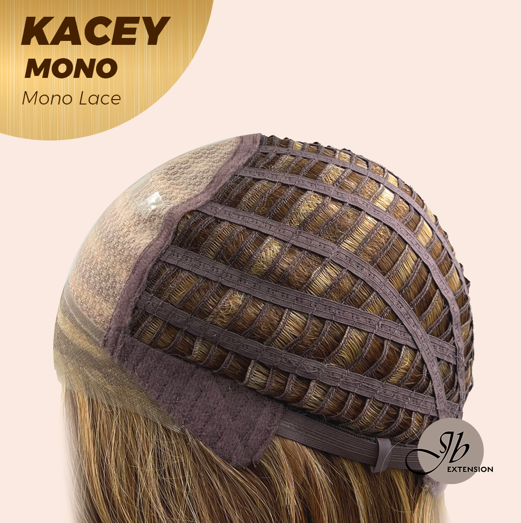 [PRE-ORDER] HOT OF SEASON - KACEY MONO Monofilament Handmade Wig 6X5 Full Monofilament Hand Tied Top Wig 27 Inches Copper Mono Lace Wig With Anti-slip Silicone Strips Glueless Wig KACEY MONO【BENDY EAR TABS】 Alexwigs