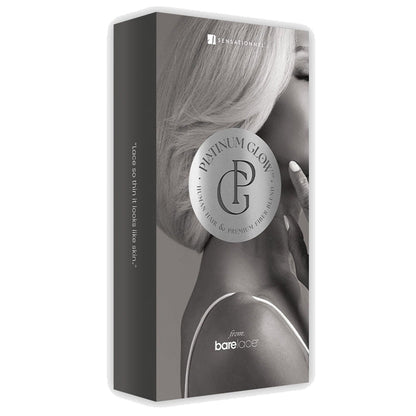 Bare Lace Platinum Glow Glueless Human Hair Blend 13x6 Hand-Made Lace Front Wig - CELESTINE - By Sensationnel