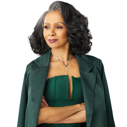 Bare Lace Platinum Glow Glueless Human Hair Blend 13x6 Hand-Made Lace Front Wig - JOSEPHINE - By Sensationnel