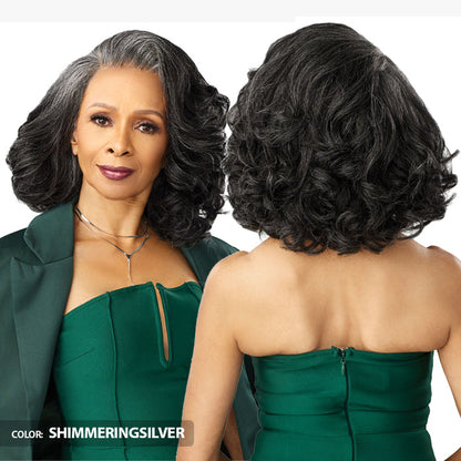 Bare Lace Platinum Glow Glueless Human Hair Blend 13x6 Hand-Made Lace Front Wig - JOSEPHINE - By Sensationnel